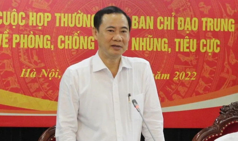 Ông Nguyễn Thái Học, phó Trưởng Ban Nội chính Trung ương