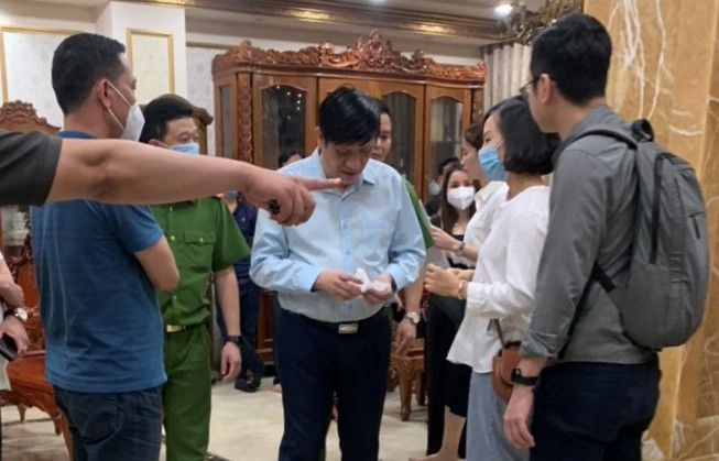 Cảnh sát xuất hiện tại nhà ông Nguyễn Thanh Long