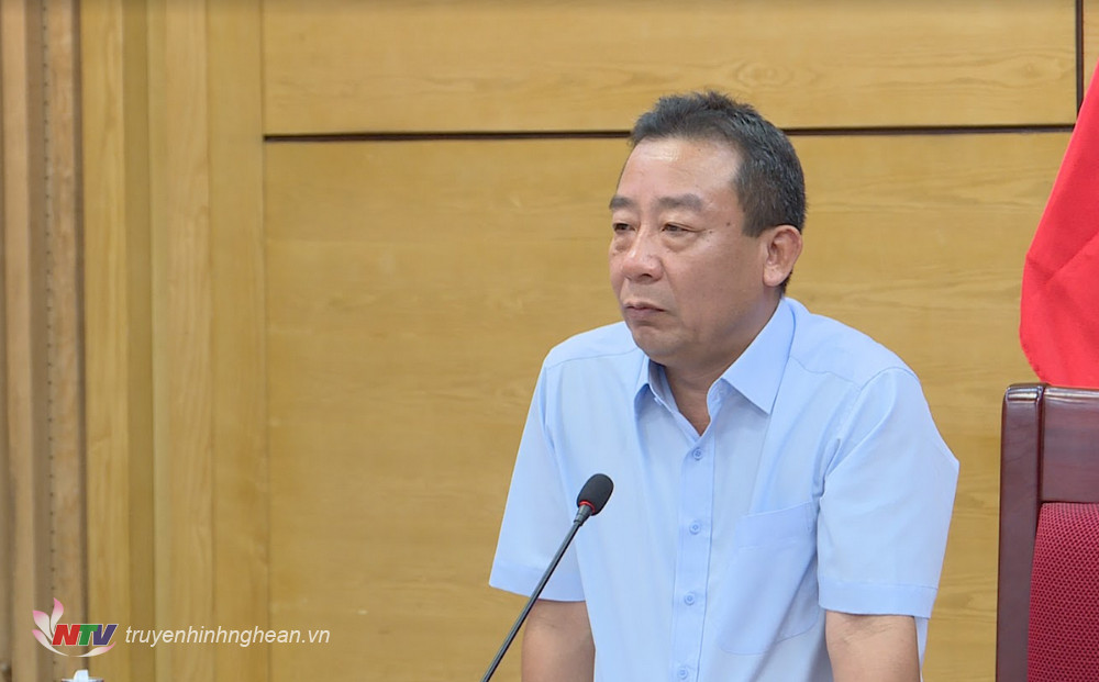 Giám đốc Sở NN&PTNT Nguyễn Văn Đệ phát biểu tại hội nghị.