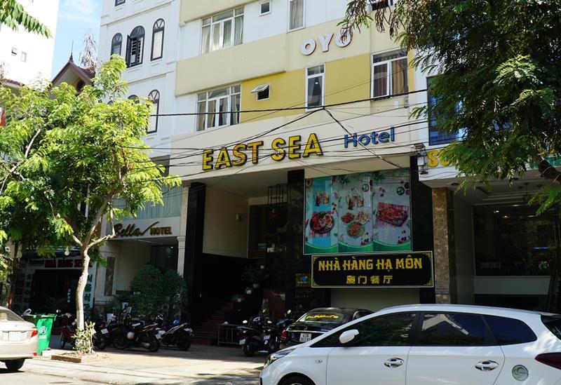 Khách sạn East Sea tại Đà Nẵng, nơi phát hiện 27 người TQ nhập cảnh trái phép.