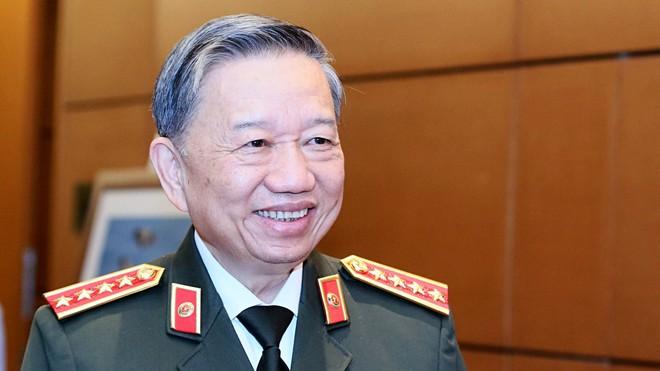 Bộ trưởng Công an Tô Lâm sẽ là người ký tờ trình dự án luật Lực lượng bảo vệ an ninh, trật tự cơ sở.