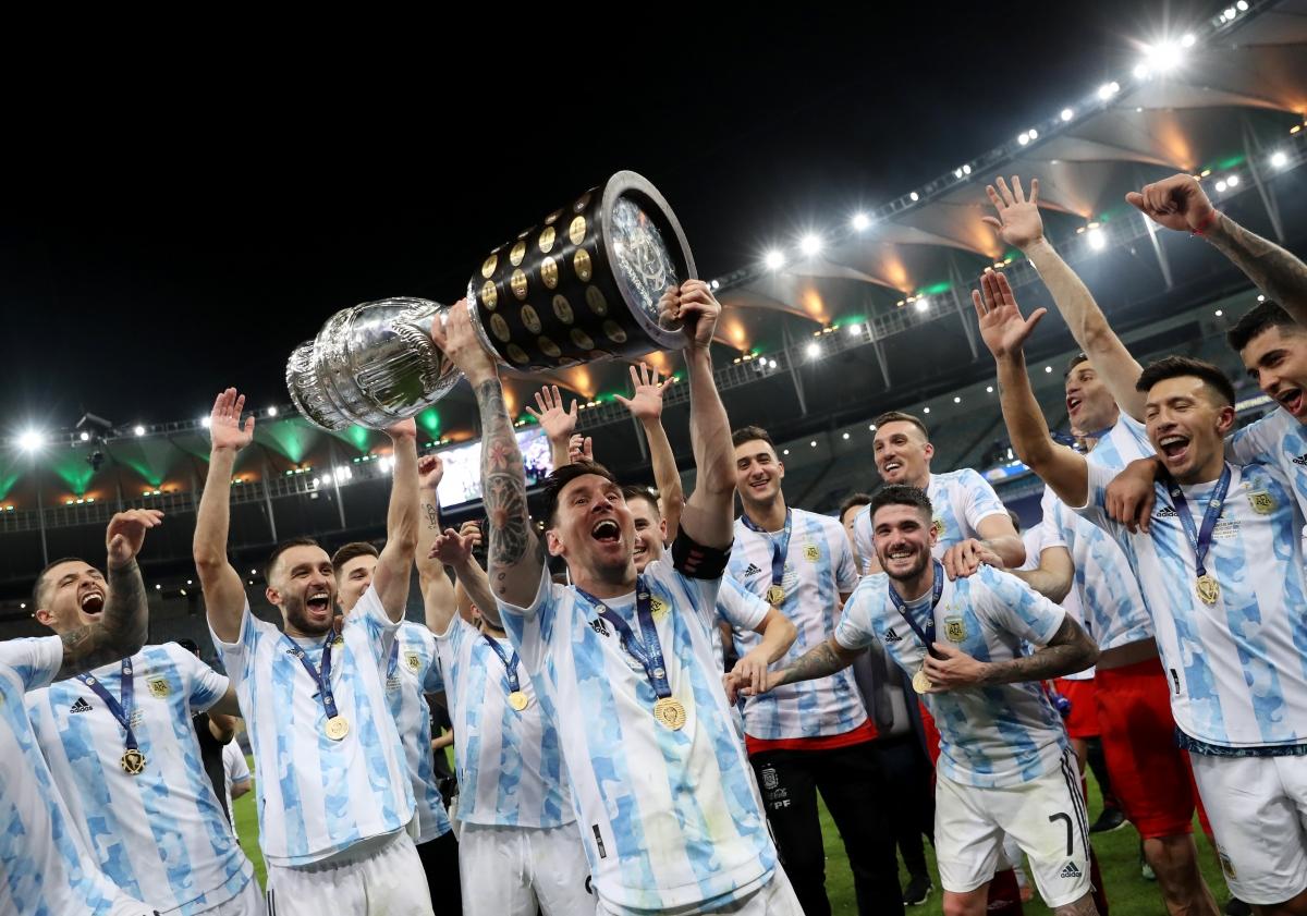 Argentina vô địch Copa America 2021 (Ảnh: Reuters).