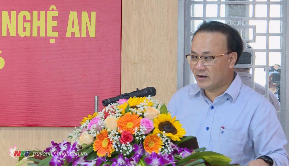Phó Chủ tịch Thường trực HĐND tỉnh Nguyễn Nam Đình phát biểu kết luận hội nghị.