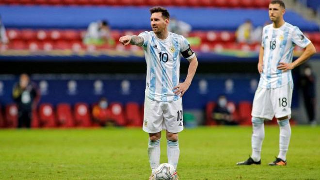 Một loạt kỷ lục của bóng đá Nam Mỹ đang chờ Messi trong trận chung kết Copa America 2021.