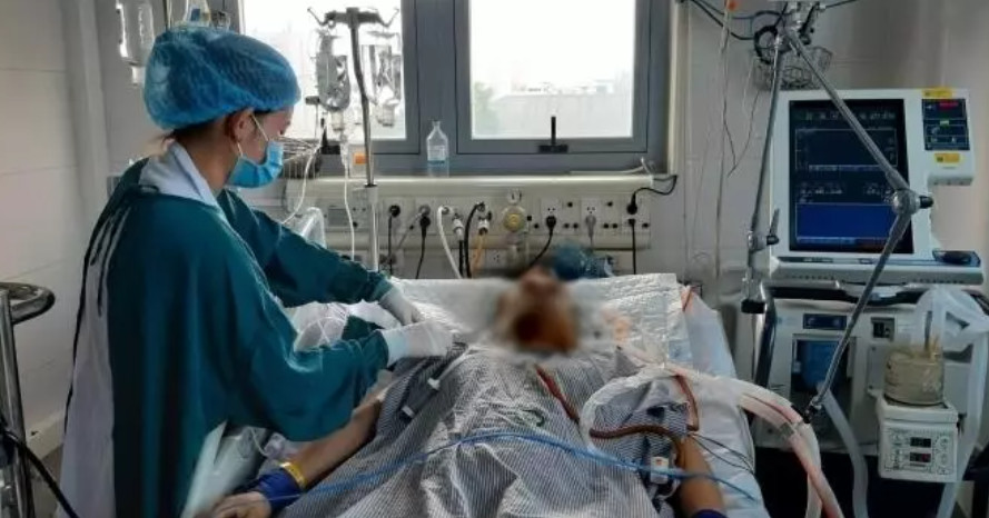 Bệnh nhân đã tử vong sau 1 ngày điều trị tại BV Bạch Mai. Ảnh: internet