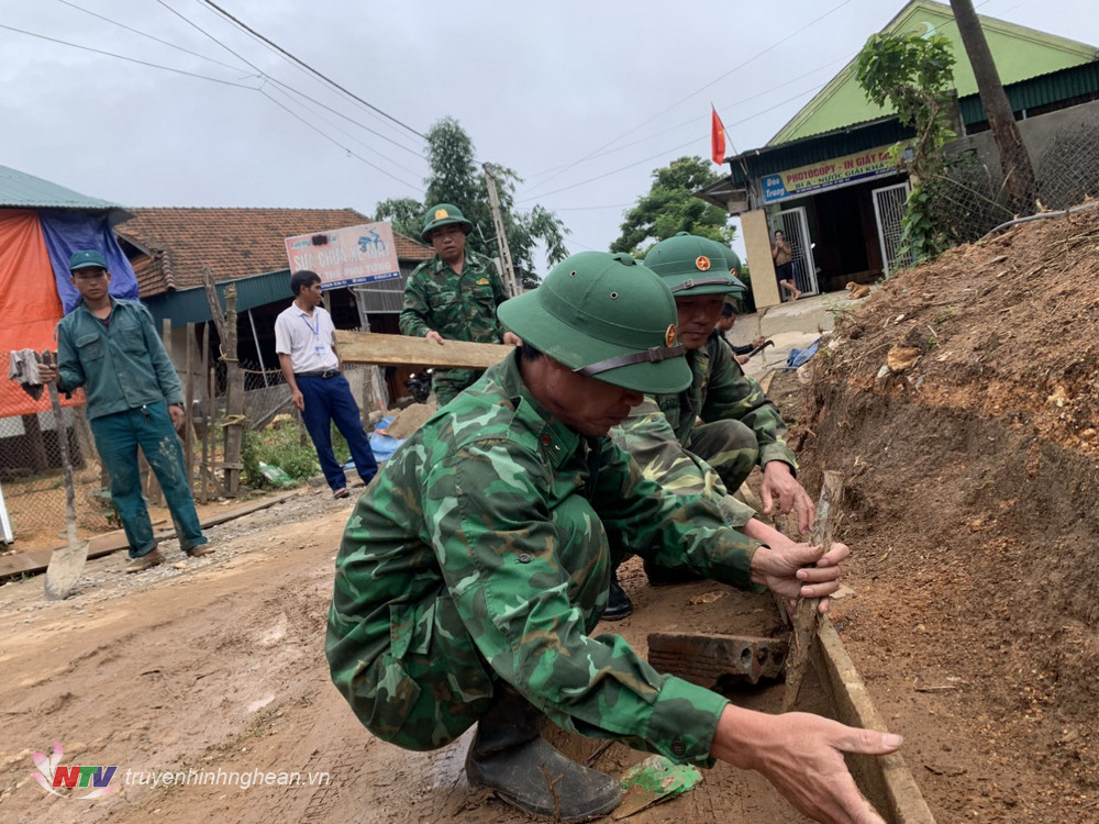 Bộ đội Biên phòng Nghệ An tham gia xây dựng nông thôn mới trên địa bàn khu vực biên giới gắn với bảo vệ chủ quyền an ninh biên giới Quốc gia