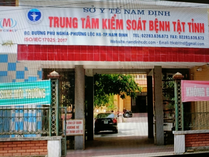Trung tâm Kiểm soát bệnh tật tỉnh Nam Định