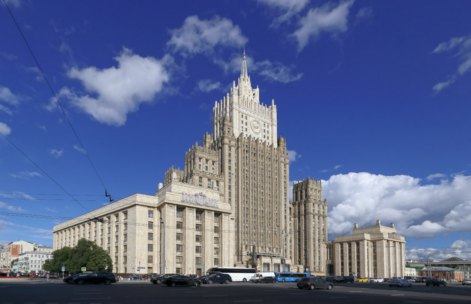 Trụ sở Bộ Ngoại giao Nga ở thủ đô Moskva. Ảnh: imaginoso
