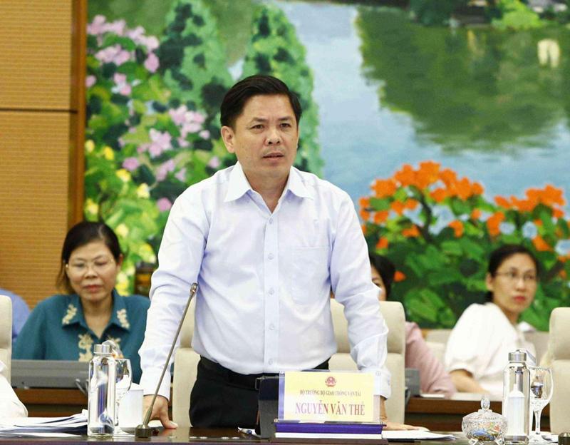 Bộ trưởng Bộ GTVT Nguyễn Văn Thể. 