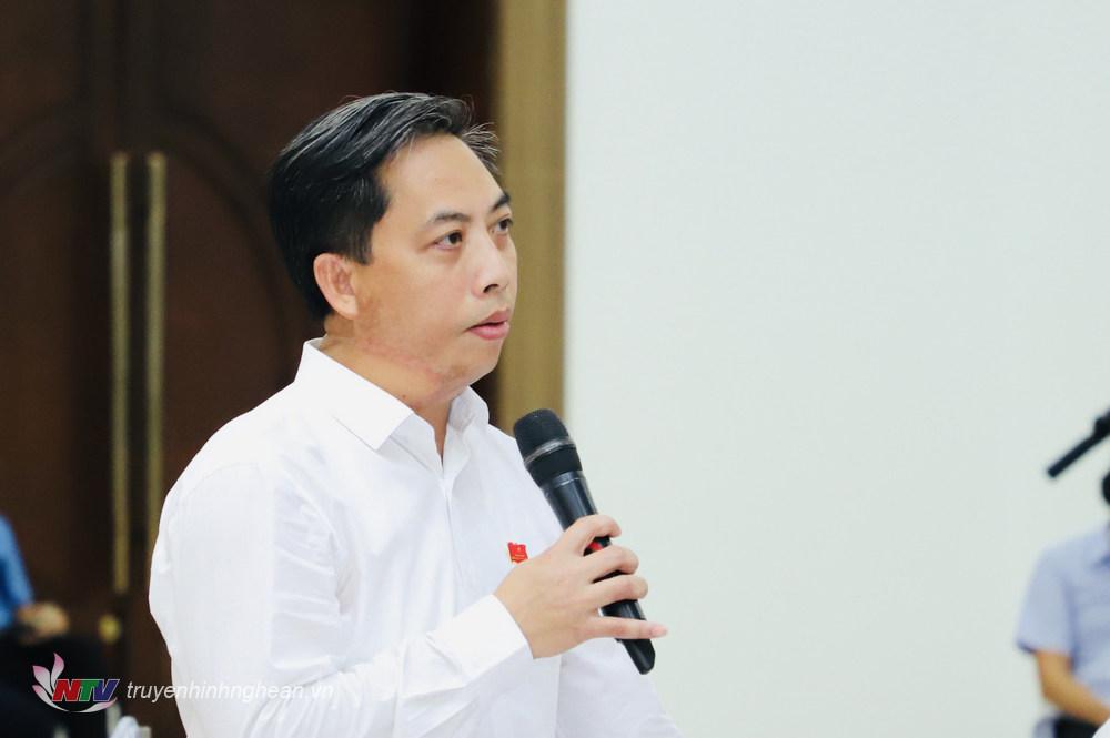 Phó Giám đốc Sở Tài chính Nguyễn Thanh Tùng giải trình về vấn đề