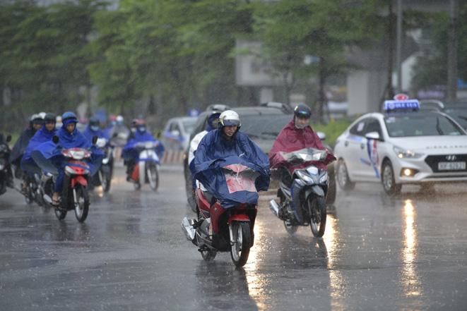 Bắc Bộ và Thanh Hóa tiếp tục có mưa vừa, mưa to. 