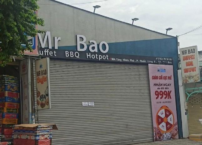 Nhà hàng Mr Bao nơi 8 sinh viên bị ngộ độc rượu methanol, 2 người đã tử vong
