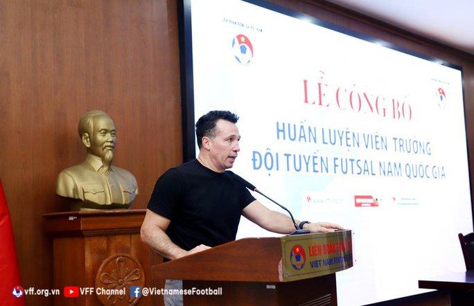 Ông Gustozzi Diego Raul muốn nhan chóng nâng tầm Futsal Việt Nam