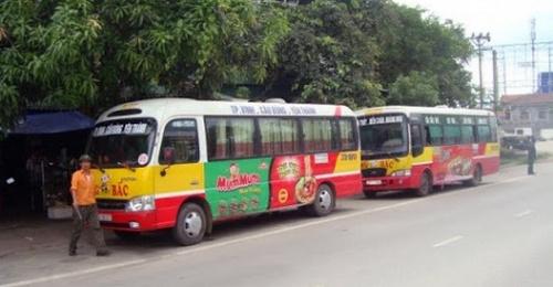 Đình chỉ hoạt động tạm thời xe buýt Đông Bắc tuyến Vinh - Yên Thành