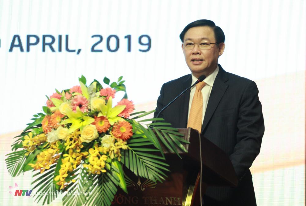 Phó Thủ tướng Vương Đình Huệ: Phát triển TP Vinh toàn diện, sớm trở thành đô thị thông minh, trung tâm vùng Bắc Trung bộ
