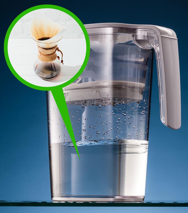 Sử dụng nước đã qua hệ thống lọc để pha cafe, nhằm đảm bảo cafe không bị lẫn thêm những thành phần kim loại phôi vào nước từ đường ống cũ hay do chất khử trùng.