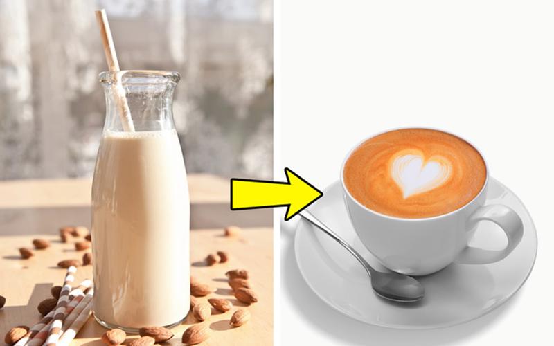 Nếu bạn uống cafe sữa và uống hơn 2 ly mỗi ngày, bạn nên cân nhắc việc giảm lượng sữa hoặc đổi sang các loại sữa hạt như sữa hạnh nhân. Bởi tiếp nhận quá nhiều sữa sẽ gây khó chịu cho đường tiêu hóa và khiến bạn tăng cân.