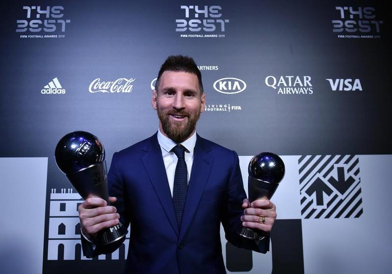 Messi lần đầu giành giải The Best.