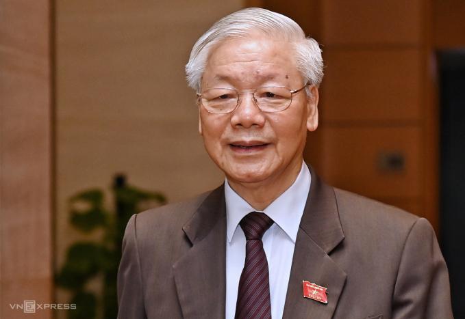 Tổng Bí thư Nguyễn Phú Trọng - Trưởng ban chỉ đạo Trung ương về phòng, chống tham nhũng, tiêu cực. 