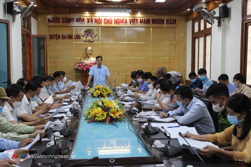 Quỳnh Lưu: Triển khai phương án cưỡng chế thu hồi đất GPMB đường cao tốc Bắc – Nam