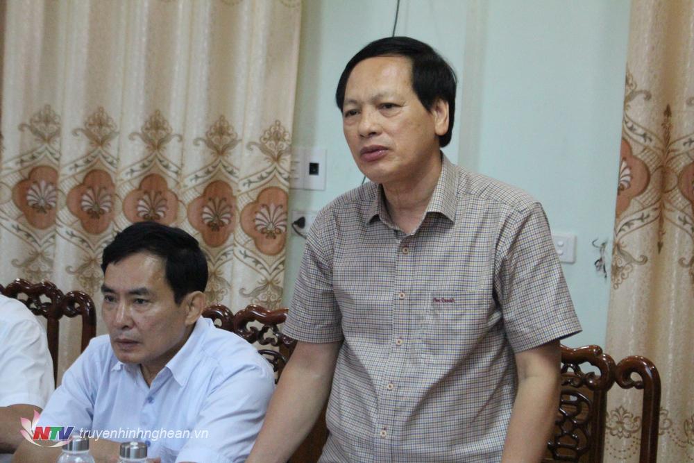 Đồng chí Nguyễn Mạnh Khôi – Phó Ban Thường trực Ban Dân vận Tỉnh ủy phát biểu kết luận buổi giám sát
