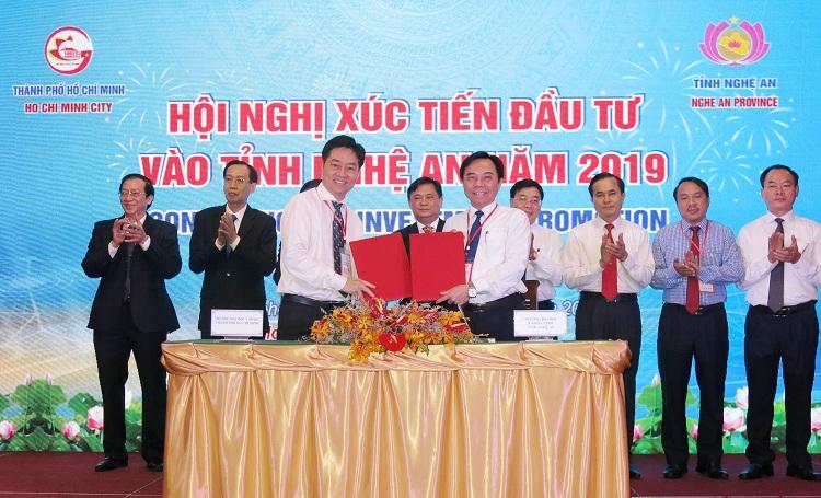 Hội nghị “Xúc tiến đầu tư tỉnh Nghệ An” tổ chức ngày 20/9/2019 tại TP Hồ Chí Minh.