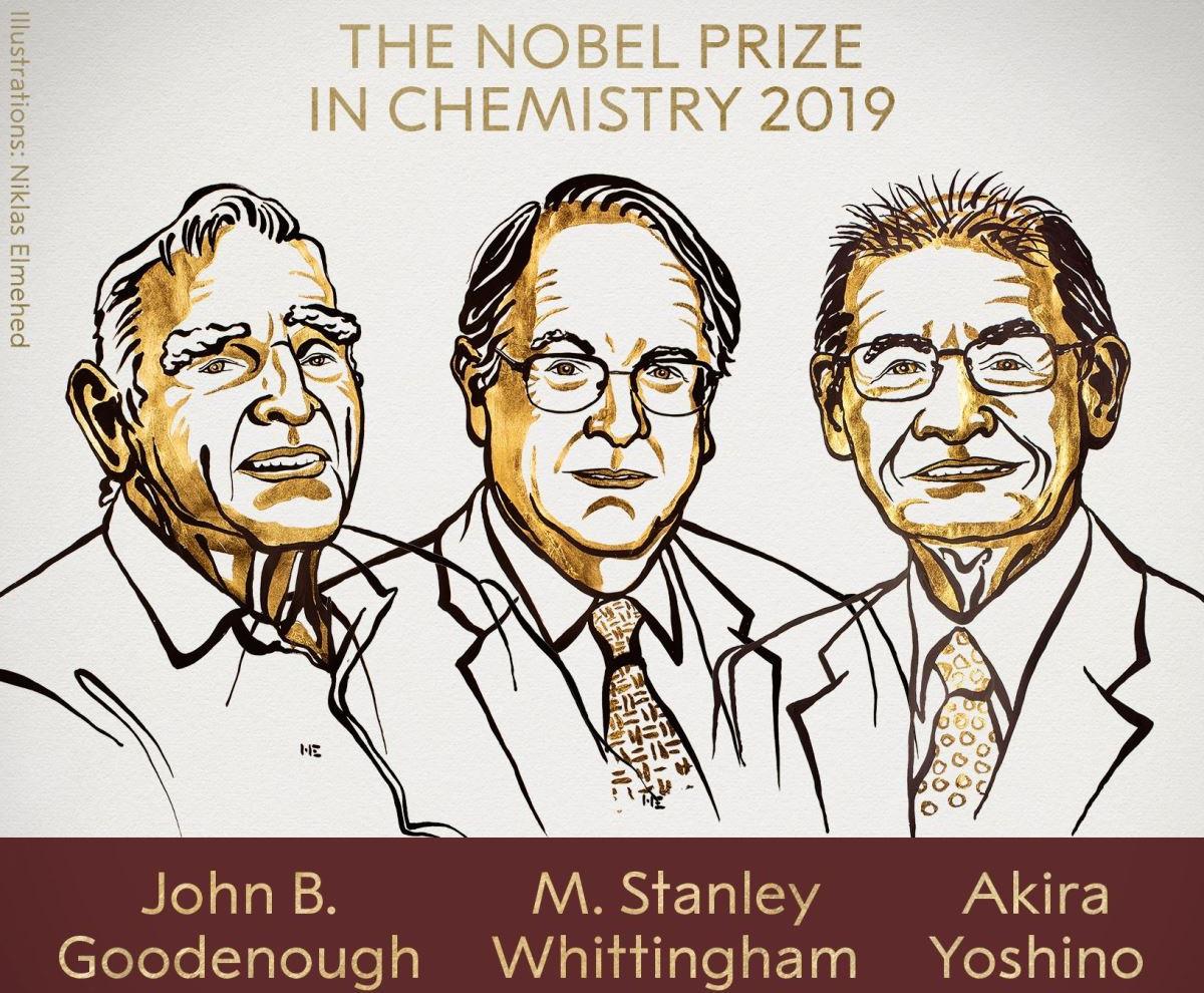 Giải Nobel Hóa học 2019 vinh danh công trình nghiên cứu pin lithium-ion