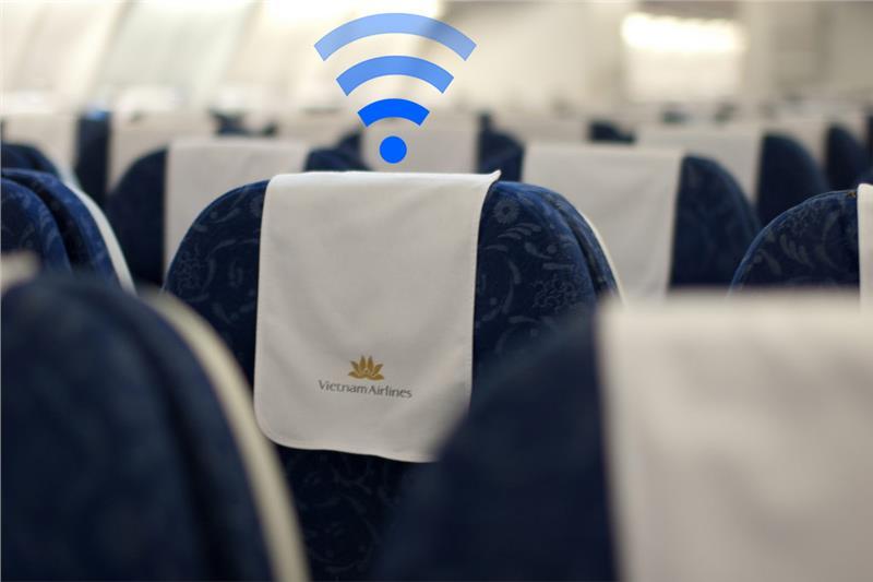 Vietnam Airlines cung cấp dịch vụ Wi-Fi trên chuyến bay từ ngày 10/10
