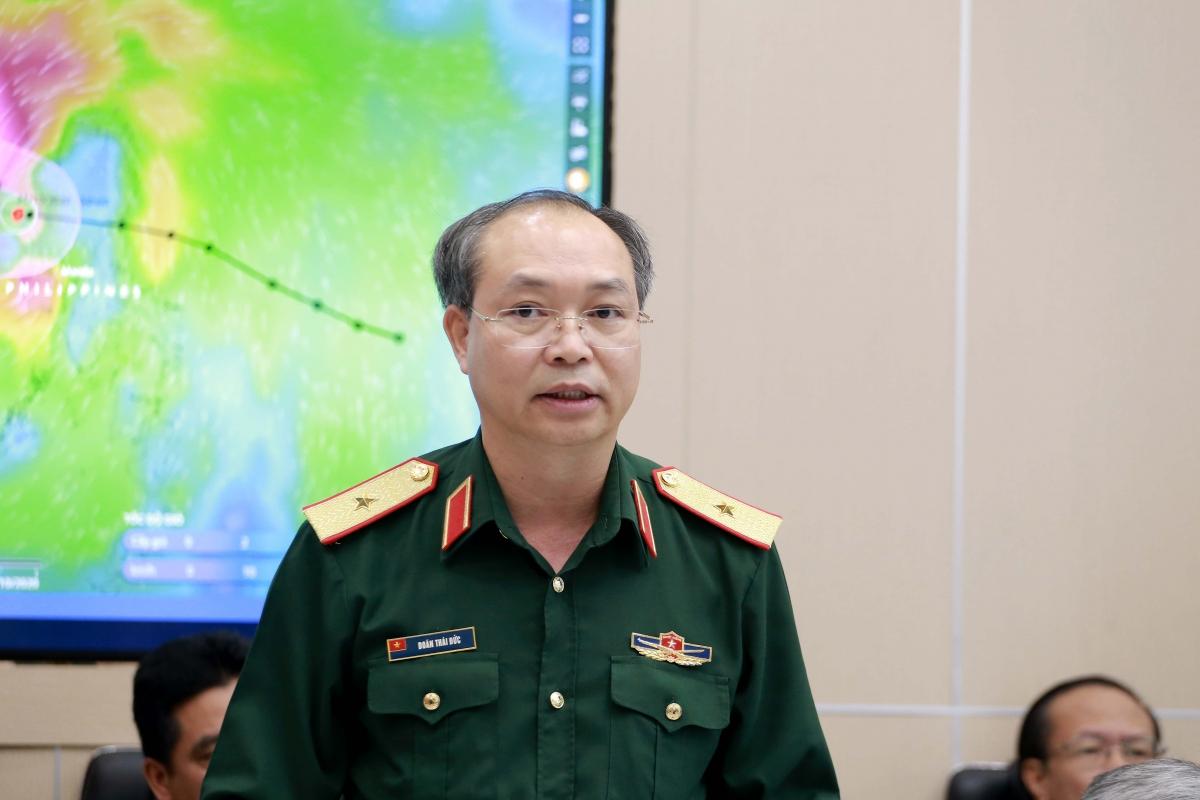 Thiếu tướng Doãn Thái Đức – Chánh Văn phòng UBQG Ứng phó sự cố thiên tai và Tìm kiếm cứu nạn