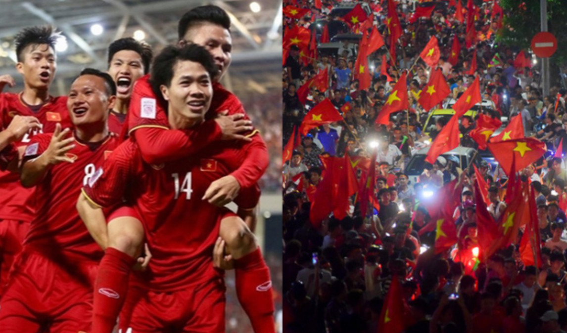 Bóng đá Việt Nam dẫn đầu châu Á ở BXH đặc biệt