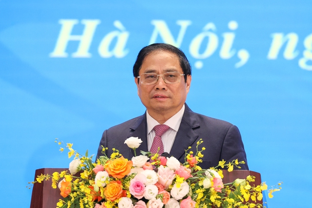 Thủ tướng phát biểu kết luận Hội nghị đối thoại với phụ nữ Việt Nam