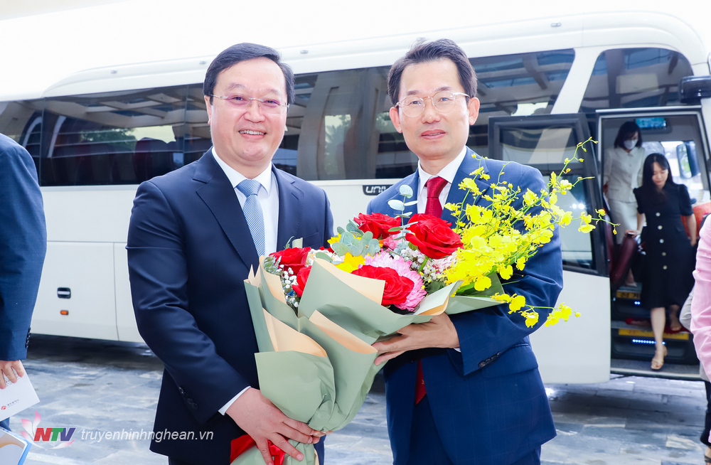 Chủ tịch UBND tỉnh tiếp xã giao Phó thị trưởng TP Gwangju, Hàn Quốc