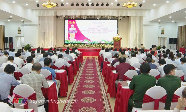 Nghệ An: Quán triệt, triển khai thực hiện Chỉ thị 35 của Bộ Chính trị về Đại hội Đảng các cấp