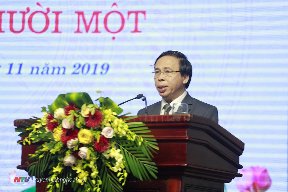 Ông Phạm Văn Hóa – Thư ký kỳ họp thông qua dự thảo Nghị quyết xác nhận kết quả bầu bổ sung Phó Chủ tịch UBND tỉnh nhiệm kỳ 2016 – 2021.
