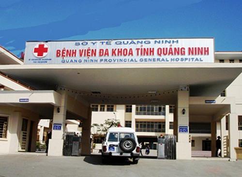 Bệnh viện Đa khoa tỉnh Quảng Ninh nơi ca nghi nhiễm Covid-19 điều trị.