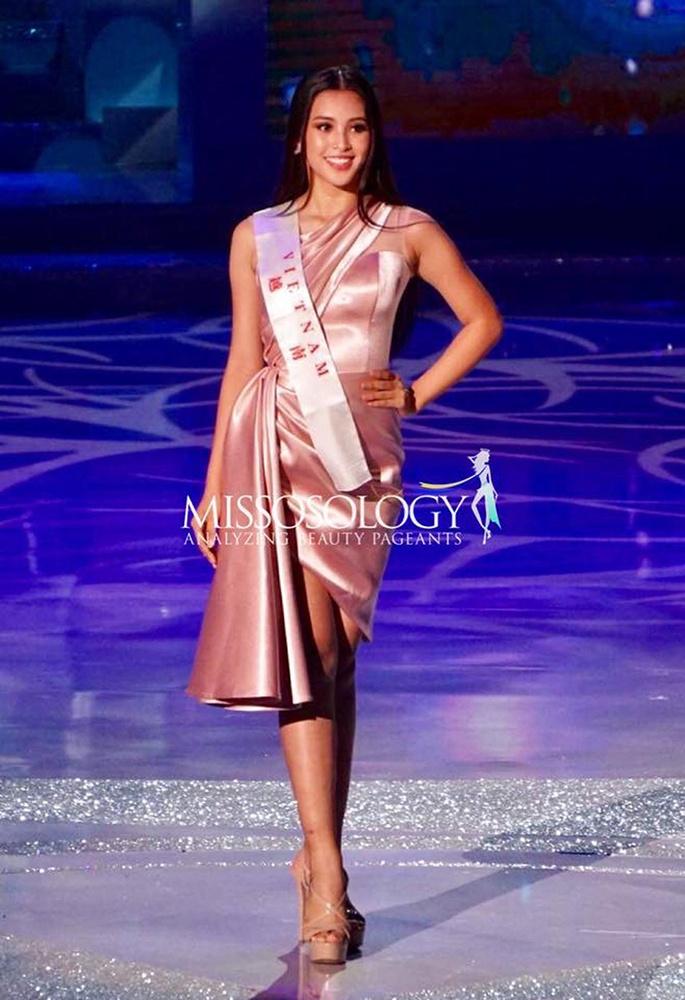 Tiểu Vy tại Miss World 2018 (Ảnh: Missosology)