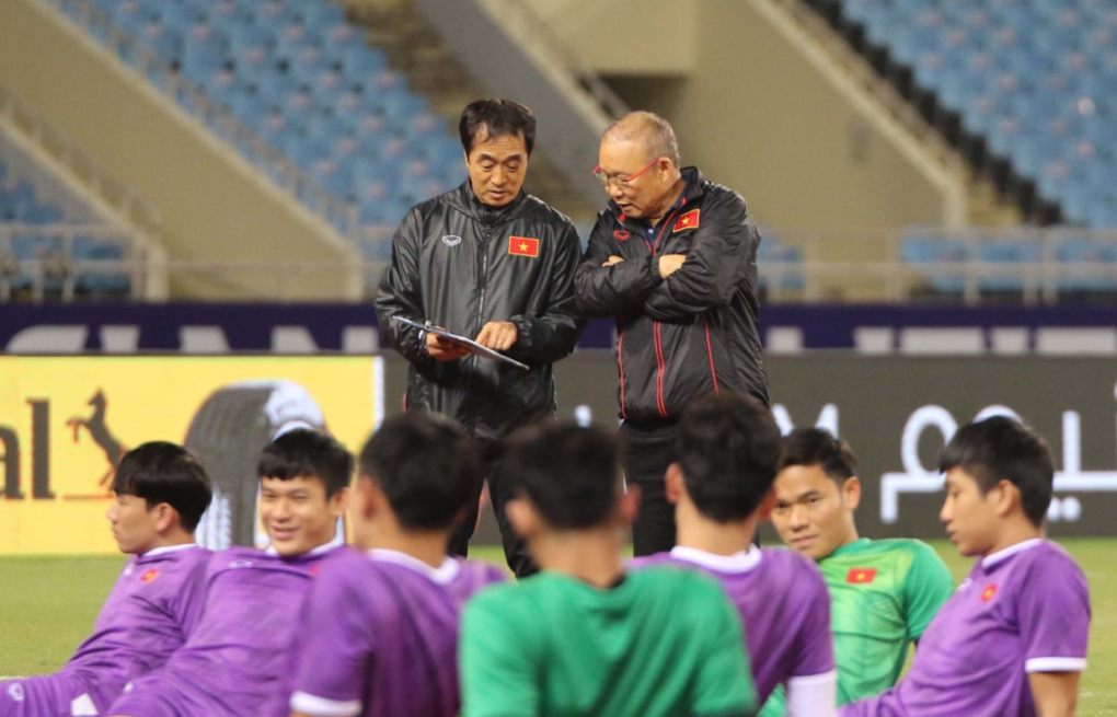 HLV Park Hang-seo được giao chỉ tiêu bảo vệ chức vô địch AFF Cup. Ảnh: VFF