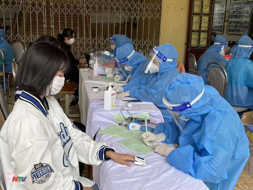 Nghệ An: Các địa phương tiếp tục triển khai tiêm vắc xin Covid-19 cho trẻ