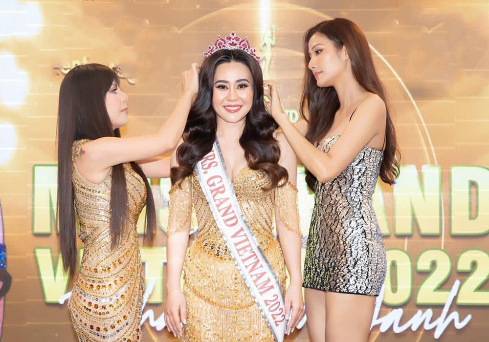 Diễn viên Phan Kim Oanh được cử đi thi Hoa hậu Quý bà Thế giới - Mrs. Grand International 2022.