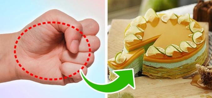 Các món tráng miệng khác như kem, bánh, bánh tart cũng nên được hạn chế. Bạn có thể dùng nắm tay của mình để ước lượng khẩu phần tráng miệng nên ăn.