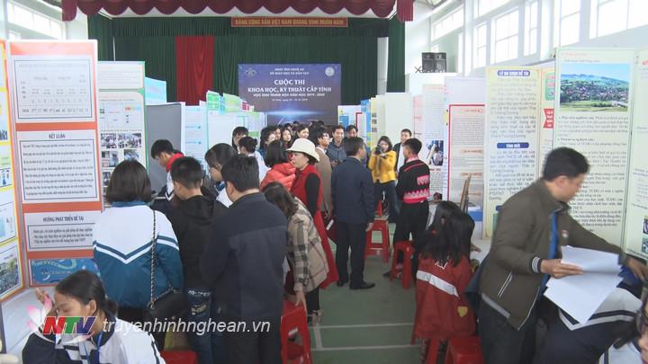 Nghệ An: Khai mạc cuộc thi Khoa học - Kỹ thuật cấp tỉnh lần thứ giành cho học sinh trung học