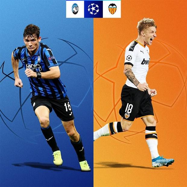 Atalanta - Valencia. Đây được coi là cặp đấu nhẹ ký nhất ở Champions League (Nguồn: UEFA)