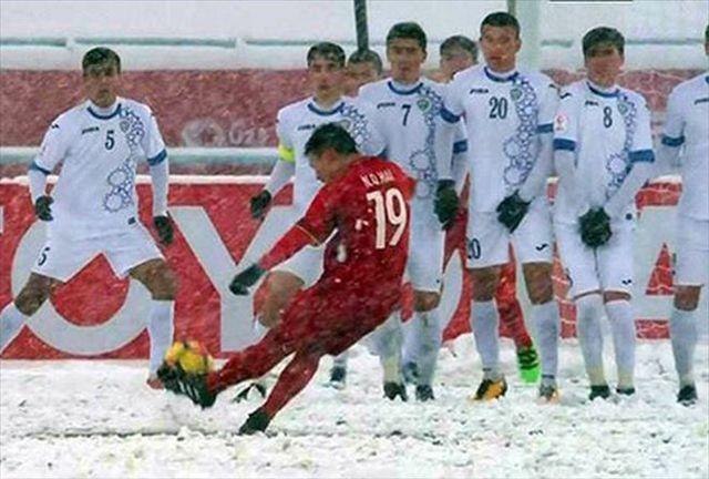 “Cầu vồng tuyết” của Quang Hải trở thành biểu tượng U23 châu Á.
