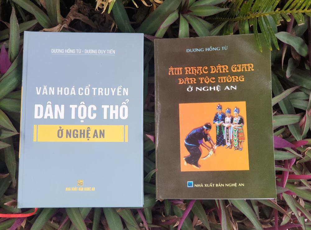 Một số cuốn sách về văn hoá một số dân tộc thiểu số của nhạc sỹ Dương Hồng Từ
