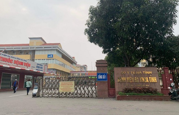 Bệnh viện Đa khoa Hà Tĩnh.