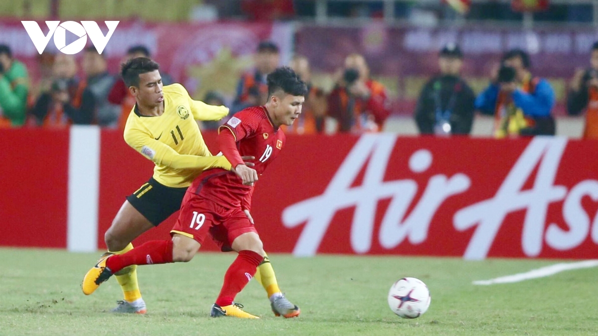 ĐT Việt Nam và ĐT Malaysia tái hiện lại trận chung kết năm 2018.