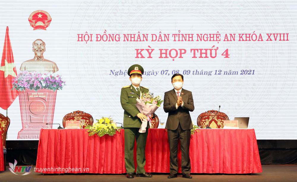 HĐND tỉnh Nghệ An khóa XVIII bầu bổ sung chức vụ Ủy viên UBND tỉnh nhiệm kỳ 2021-2026