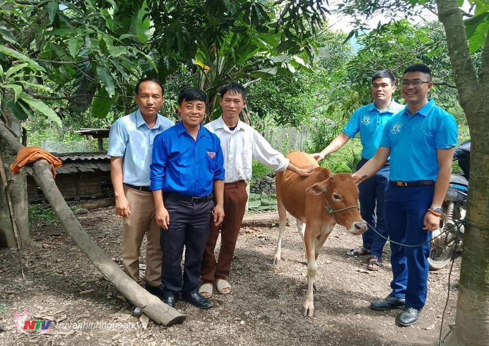 Hỗ trợ trao giống vật nuôi cho hộ nghèo tại Mường Lống năm 2019