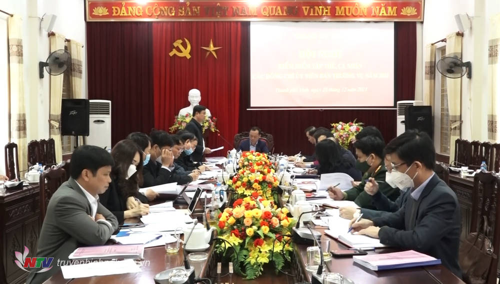 Bí thư Tỉnh ủy Thái Thanh Quý phát biểu tại hội nghị.