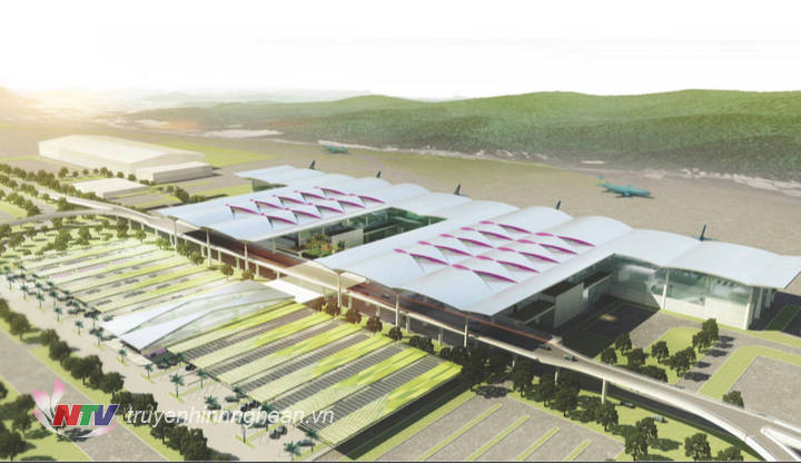 Một số dự án trong kế hoạch nâng cấp Cảng hàng không Quốc tế Vinh.